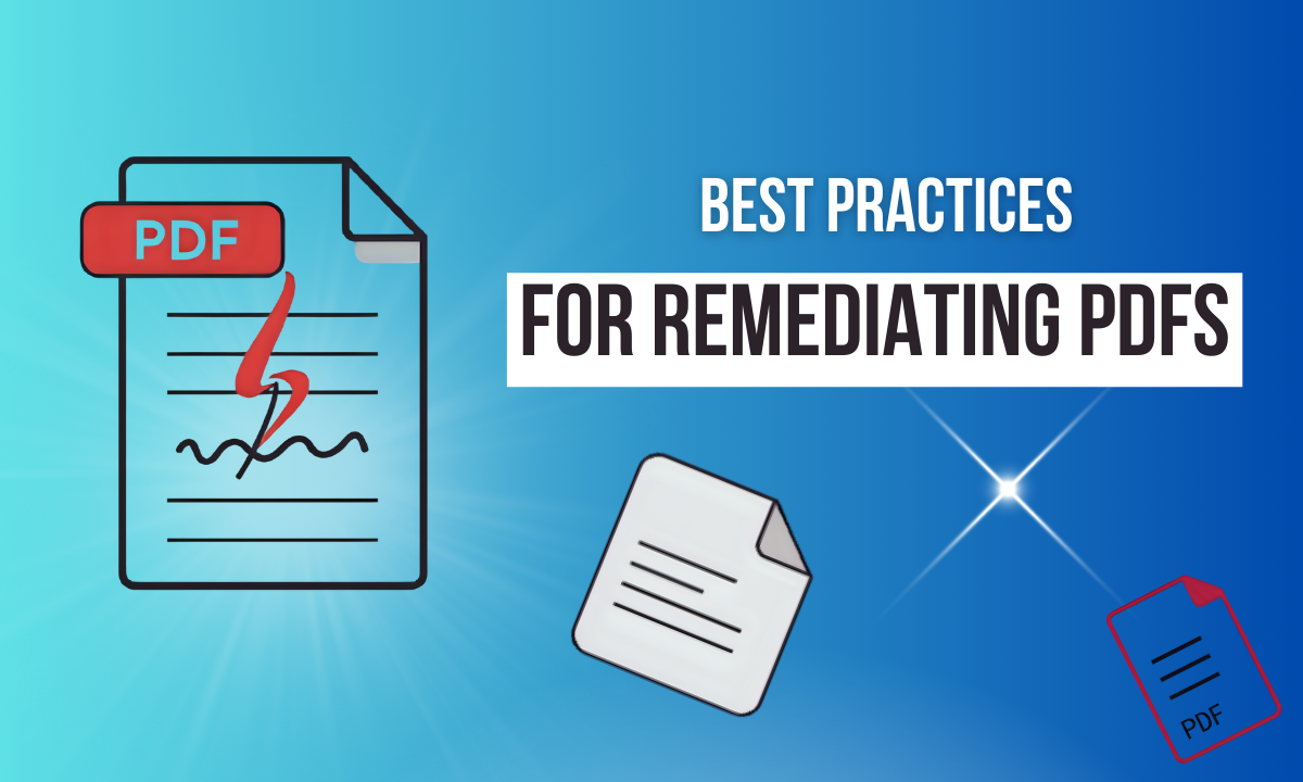 Best Practices for PDF Remediation to Ensure Compliance